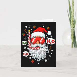 Carte Équipement de plongée en scaphandre de Santa Drôle