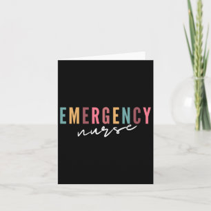 Carte Er Infirmière Salle D'Urgence Infirmière École D'I