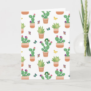 Carte Eric Carle   Caterpillar, Cactus et Papillon Pa