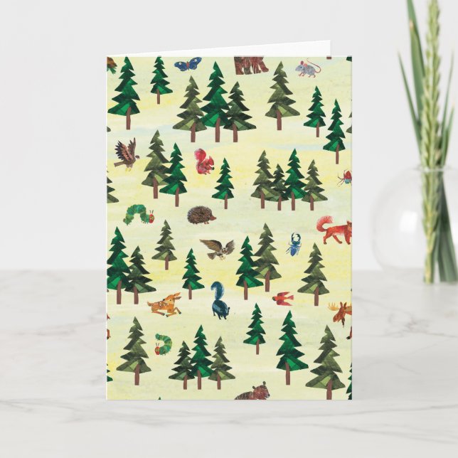 Carte Eric Carle | Prêt pour le Motif de loisirs foresti (Devant)