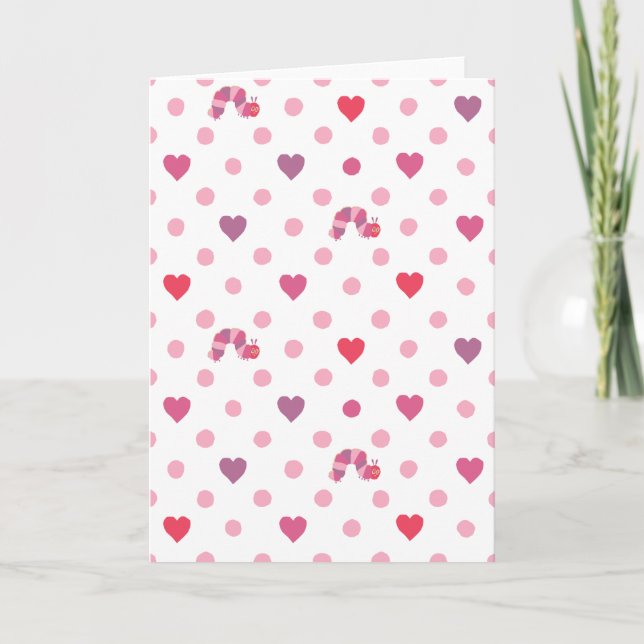 Carte Eric Carle | Valentine Heart Polka Dot Motif (Devant)