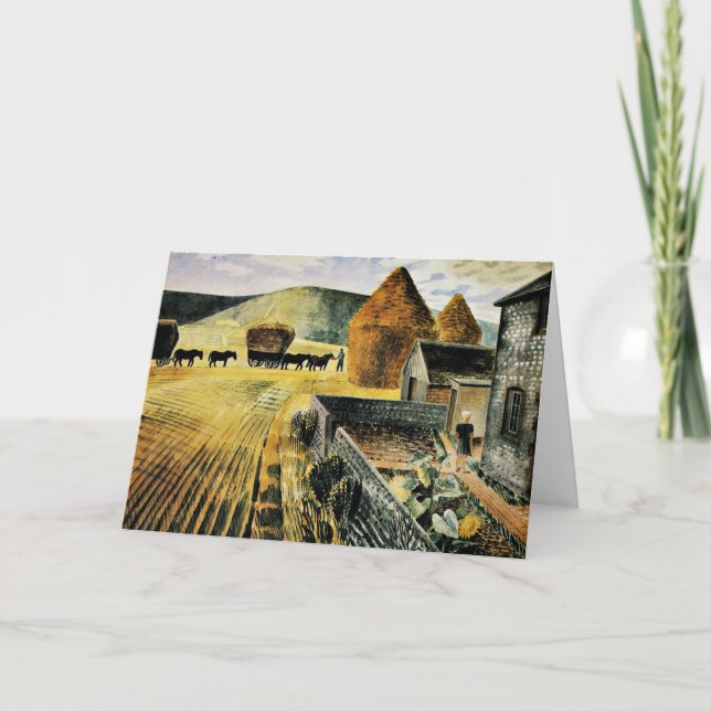 Carte Eric Ravilious - Furlong (Devant)