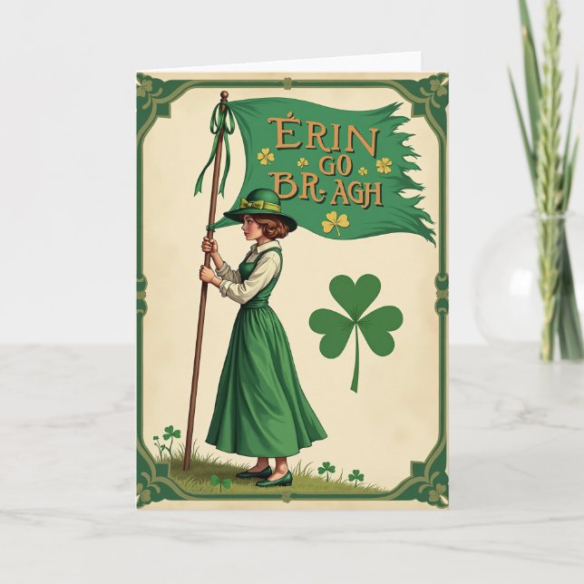 Carte Erin Go Bragh Scene Card (Devant)