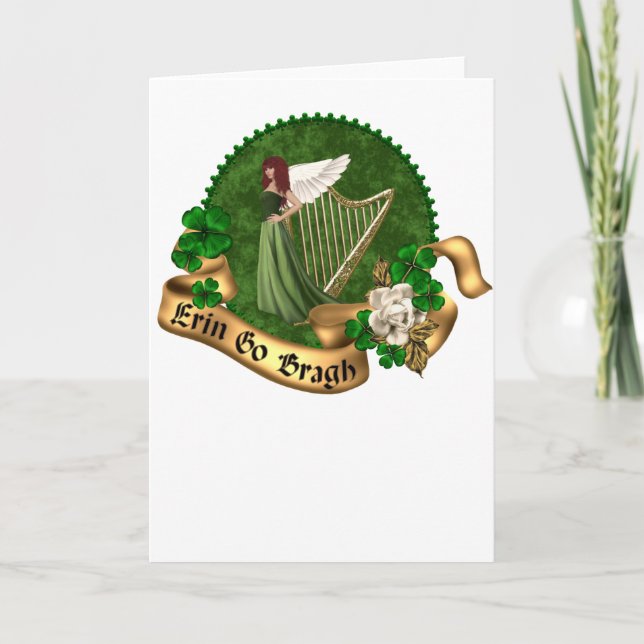 Carte Erin vont Irlandais de Bragh (Devant)