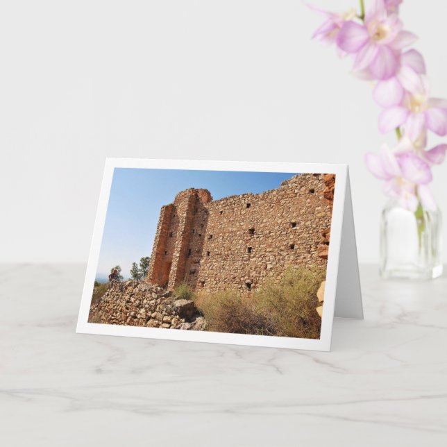 Carte Ermita de Santa Bárbara Façade, Valence, Espagne (Orchidée)