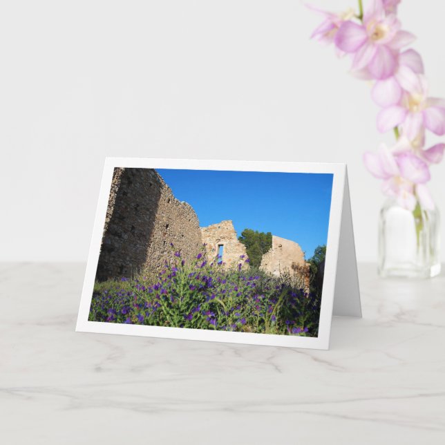 Carte Ermita de Santa Bárbara, Portrait Floral, Espagne (Orchidée)