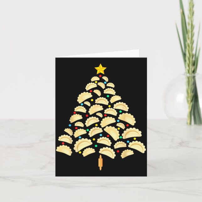 Carte Erogi Tree Lish Christmas Food Funny Tee Men Women (Devant)