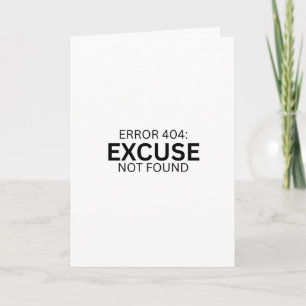 Carte Erreur 404 Excuse Non Trouvée Salutation Minimalis