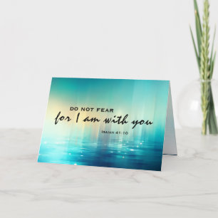 Carte Ésaïe 41:10 Ne craignez Pas La Bible Verse Chrétie