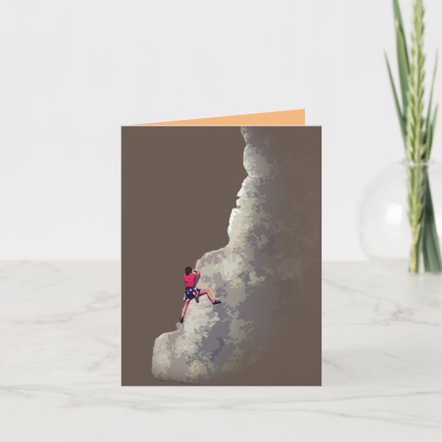 Carte Escalade rocheuse (Devant)