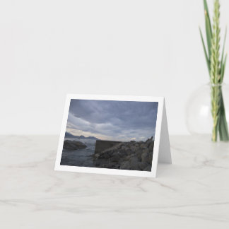 Carte escaliers vers la mer