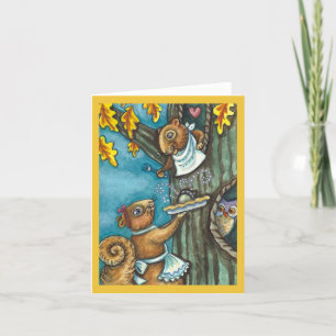 Carte ESCALIERS & WL THANKSGIVING, MAISON MAISON Vide