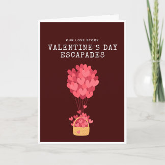 Carte Escapades de la Saint-Valentin