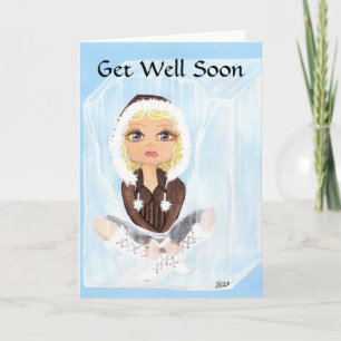 Carte Eskimo à Ice Quantum Cutie Get Well Soon