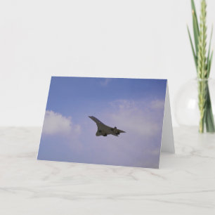 Carte Espace britannique/Aérospatiale Concorde en vol,