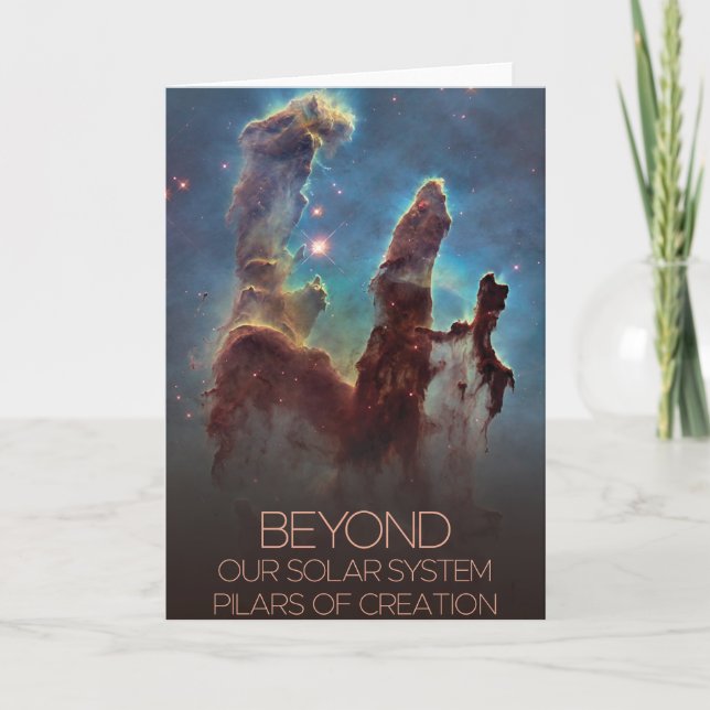 Carte Espace Extérieur, Galaxie, Voie Lactée, Pilars De  (Devant)