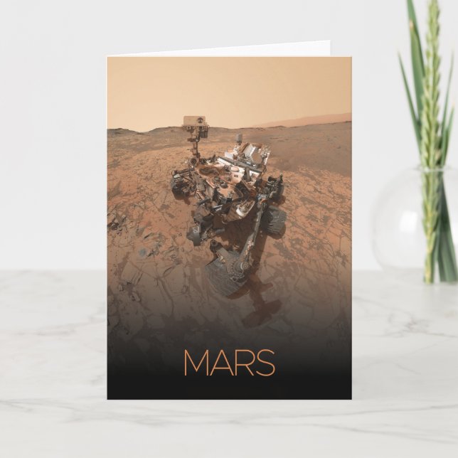 Carte Espace Extérieur, Système Solaire, Planète Mars, C (Devant)