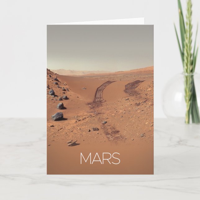 Carte Espace Extérieur, Système Solaire, Planète Mars, C (Devant)
