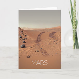 Carte Espace Extérieur, Système Solaire, Planète Mars, C