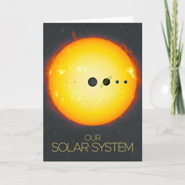 Carte Espace extra-atmosphérique, Système solaire, Solei (Devant)