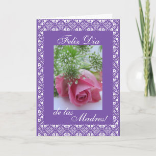Carte Espagnol : Mother's day / Dia de las madres