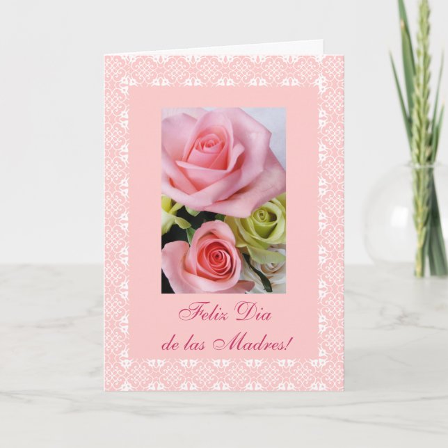 Carte Espagnol : Mother's day / Dia de las madres (Devant)