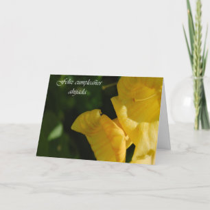 Carte Espagnole Anniversaire Pour Godgirl