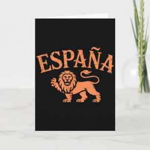 Carte Espana Vintage Eagle Espagne Fierté du patrimoine 