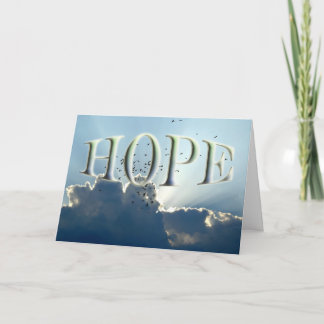 Carte Espoir - encouragement