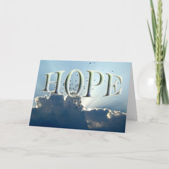 Carte Espoir - encouragement (Devant)