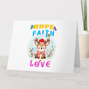 Carte Espoir Foi Amour