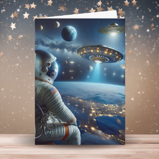 Carte Espoir que votre anniversaire soit hors de ce mond