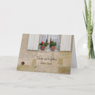 Carte Espoir que vous vous sentirez mieux bientôt !