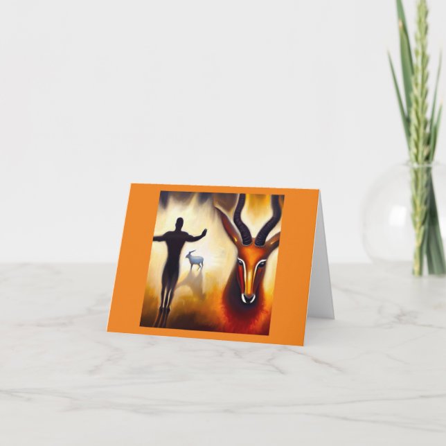 Carte Esprit Animal Antelope 3 (Devant)