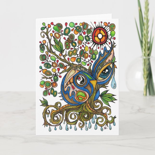 Carte Esprit de chaman : L'esprit pleurant d'arbre (SUD) (Devant)