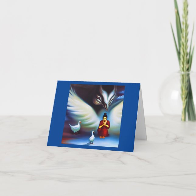 Carte Esprit Oie animale 3 (Devant)