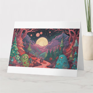 Carte Esprits de Noël de Cthulhu – Le fantôme de Squallo