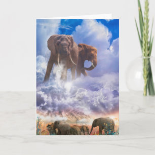 Carte ESPRITS ÉLÉPHANTS DU Mont Kilimandjaro