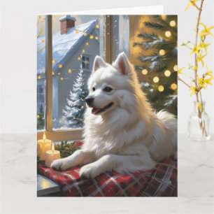 Carte Esquimau Américain Avec Fête De Noël