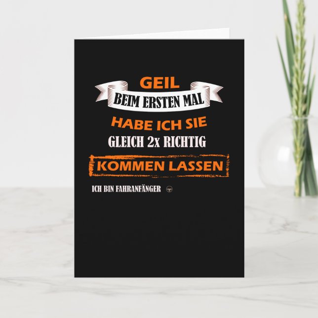 Carte Essai de pilote novice 18e anniversaire (Devant)