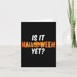 Carte Est-Ce Halloween Pourtant Graphisme Citrouille Amu