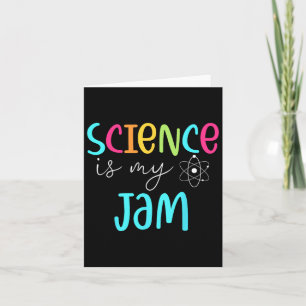 Carte Est-Ce Que Mon Jam Mignonne Enseignant Science App