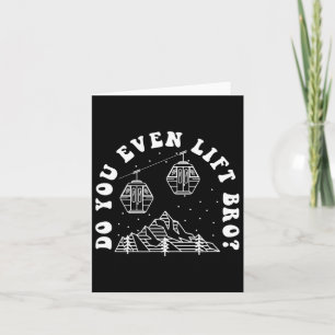 Carte Est-Ce Que Vous Soulevez Même Brun