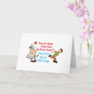 Carte Est-ce qu'une pomme par jour garde le docteur loin