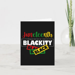 Carte Est ma fête d'indépendance Black Women Pride 17