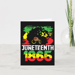 Carte Est ma fête d'indépendance Femmes noires Liberté 1