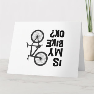 Carte Est Mon Vélo OK Funny VTT