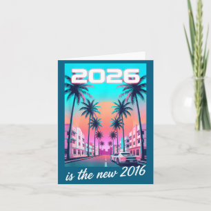 Carte Est T-shirt 2016 Rétro Synthwave Voiture Esthétiqu
