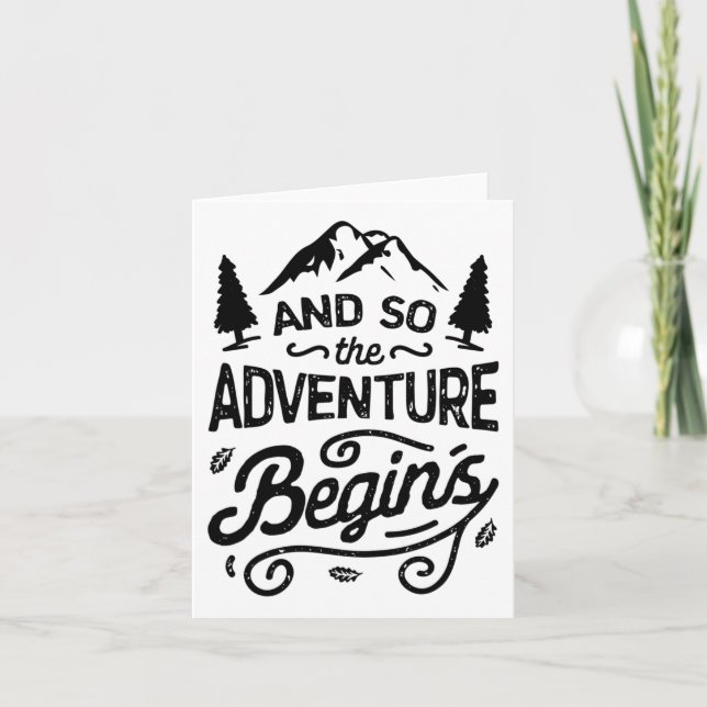 Carte Et Donc L'Aventure Commence À Sertir Camping Extér (Devant)