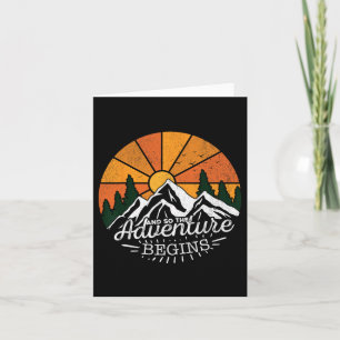Carte Et Donc L'Aventure Commence L'Aventure Camping Hik